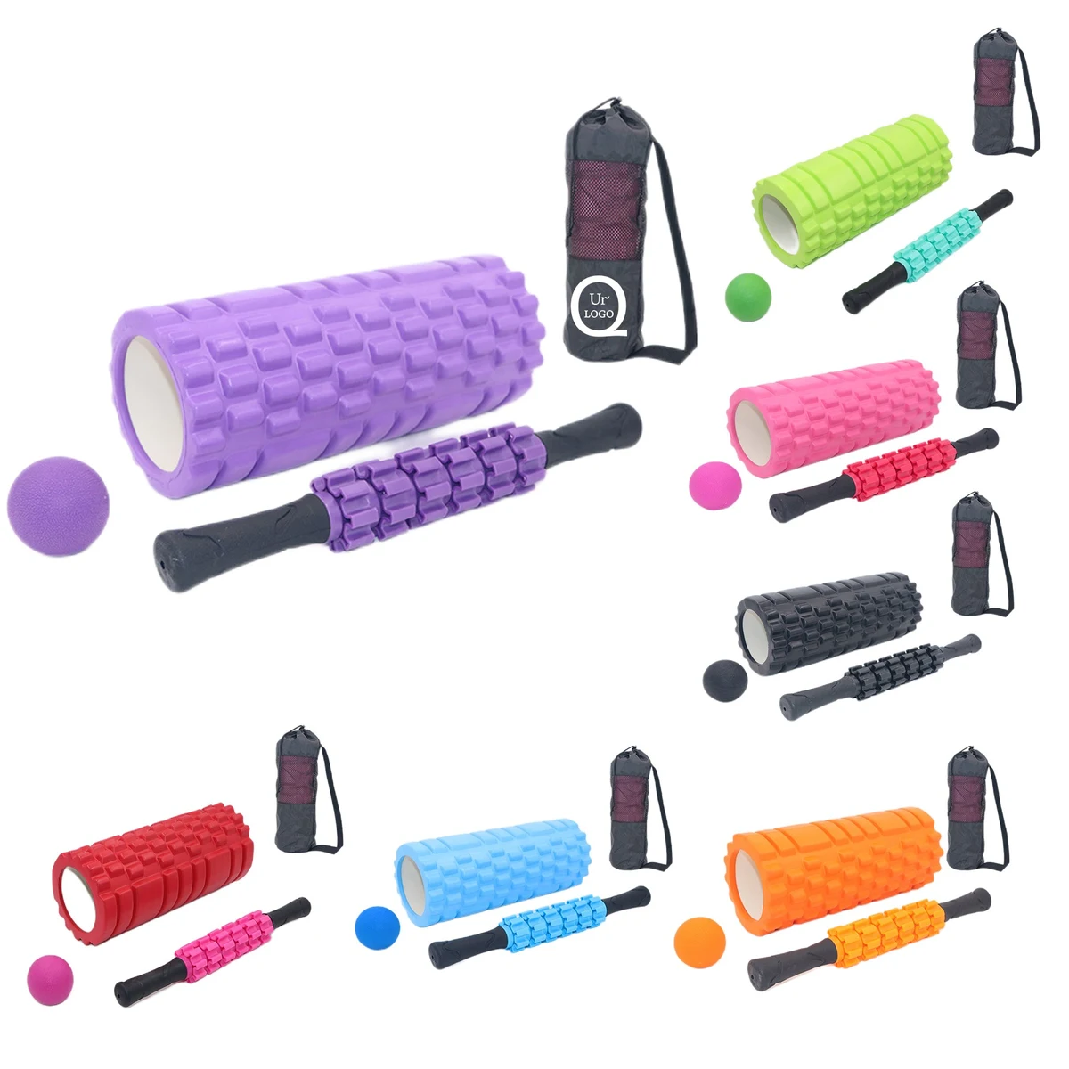 Yoga Foam Roller Set 1