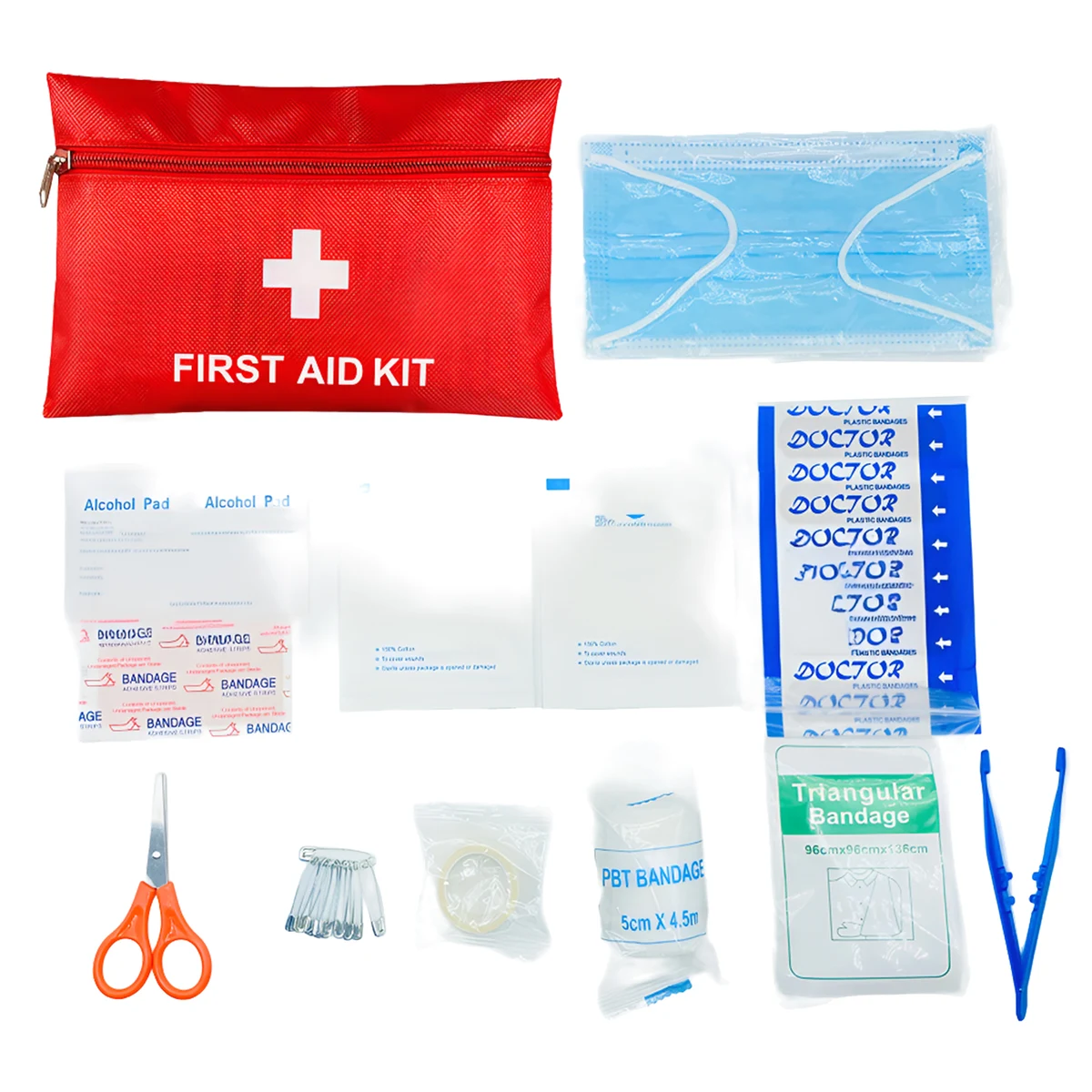 MOQ50 Travel-Ready First Aid Kit for Outdoor Safety 1