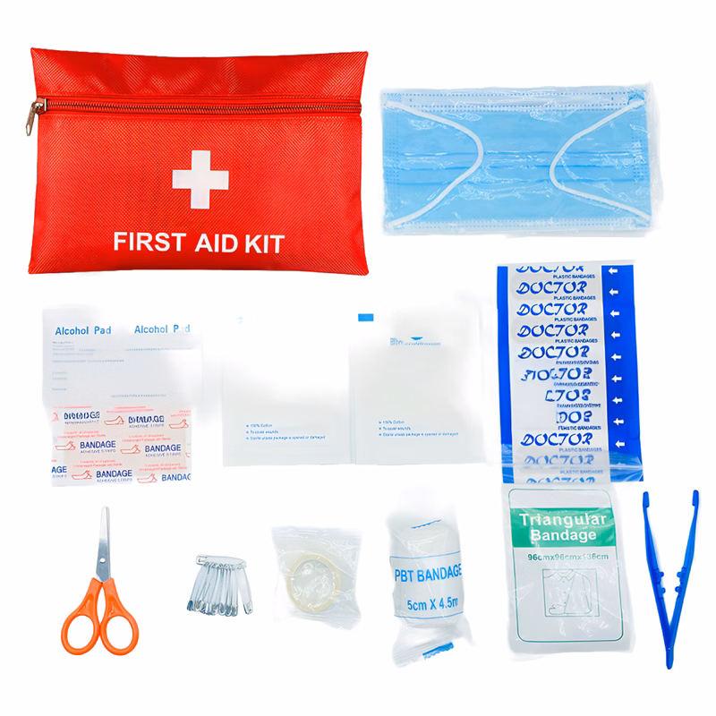MOQ50 Travel-Ready First Aid Kit for Outdoor Safety