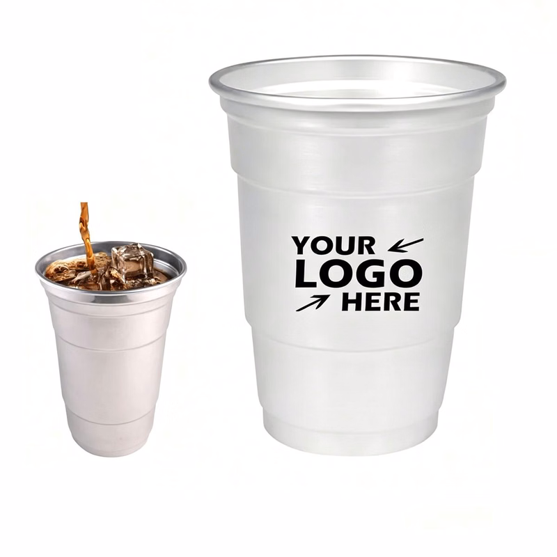 Custom 15 Oz Recyclable Party Aluminum Cup