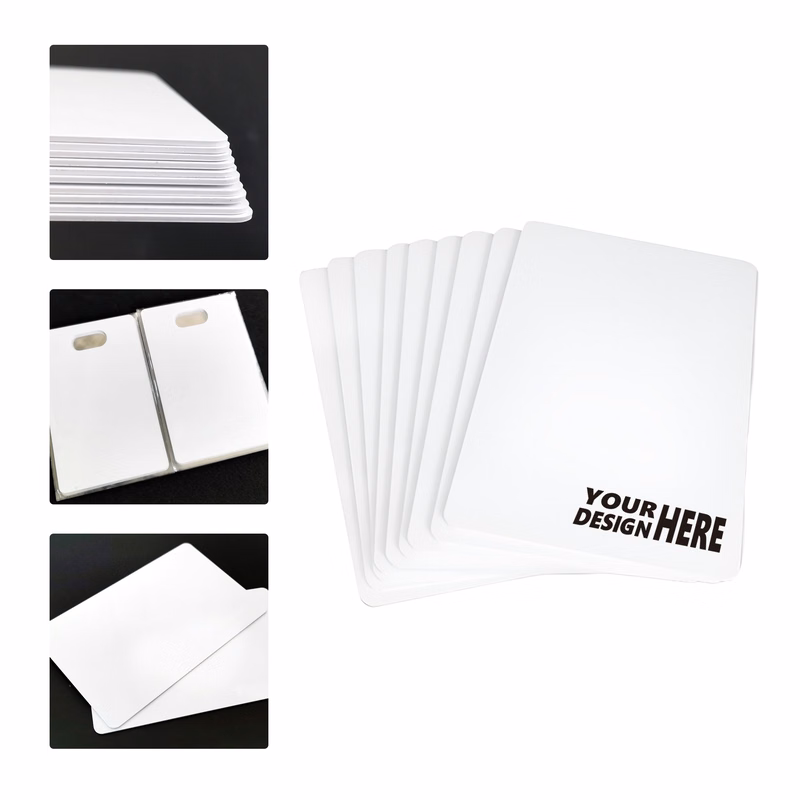 MOQ 50 Custom Fudan IC White Card