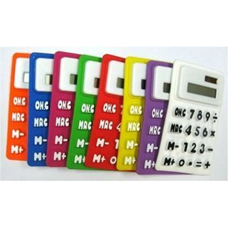 Foldable Rubber Calculator 1