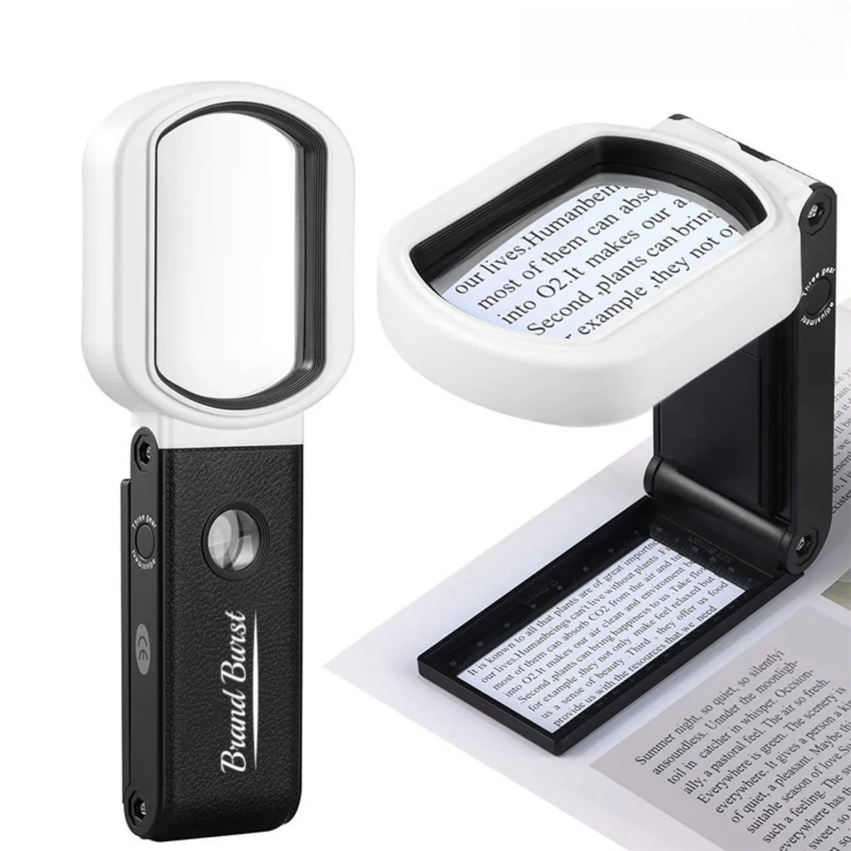 10X 25X Magnifying Glass With Light And Stand 1