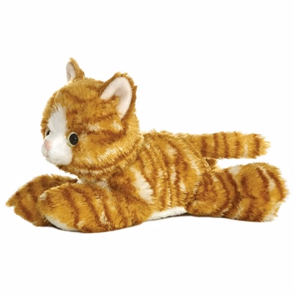 8" Molly Tabby Cat