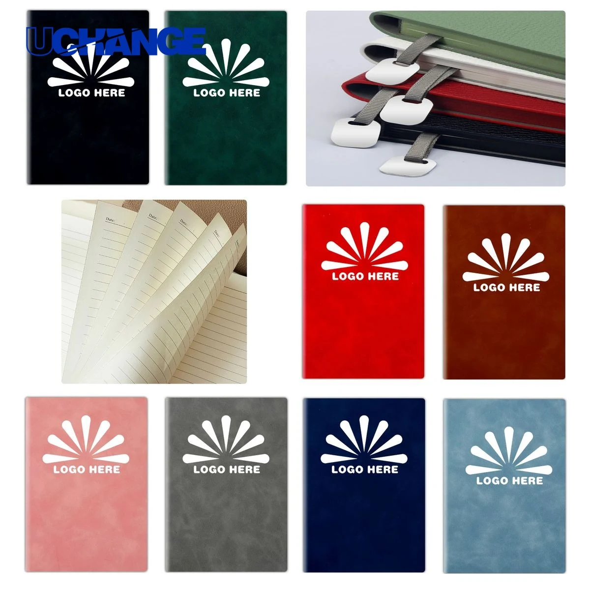 Simulated Leather Business Notebook 1