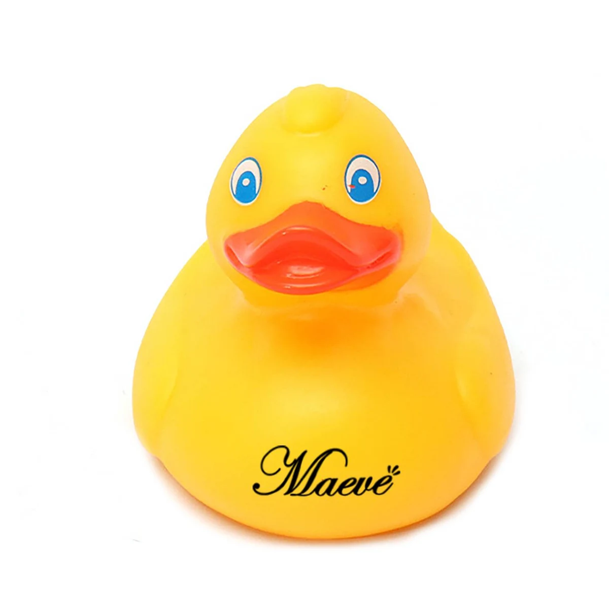 Yellow Kids Rubber Duck Bath Shower Toy 1