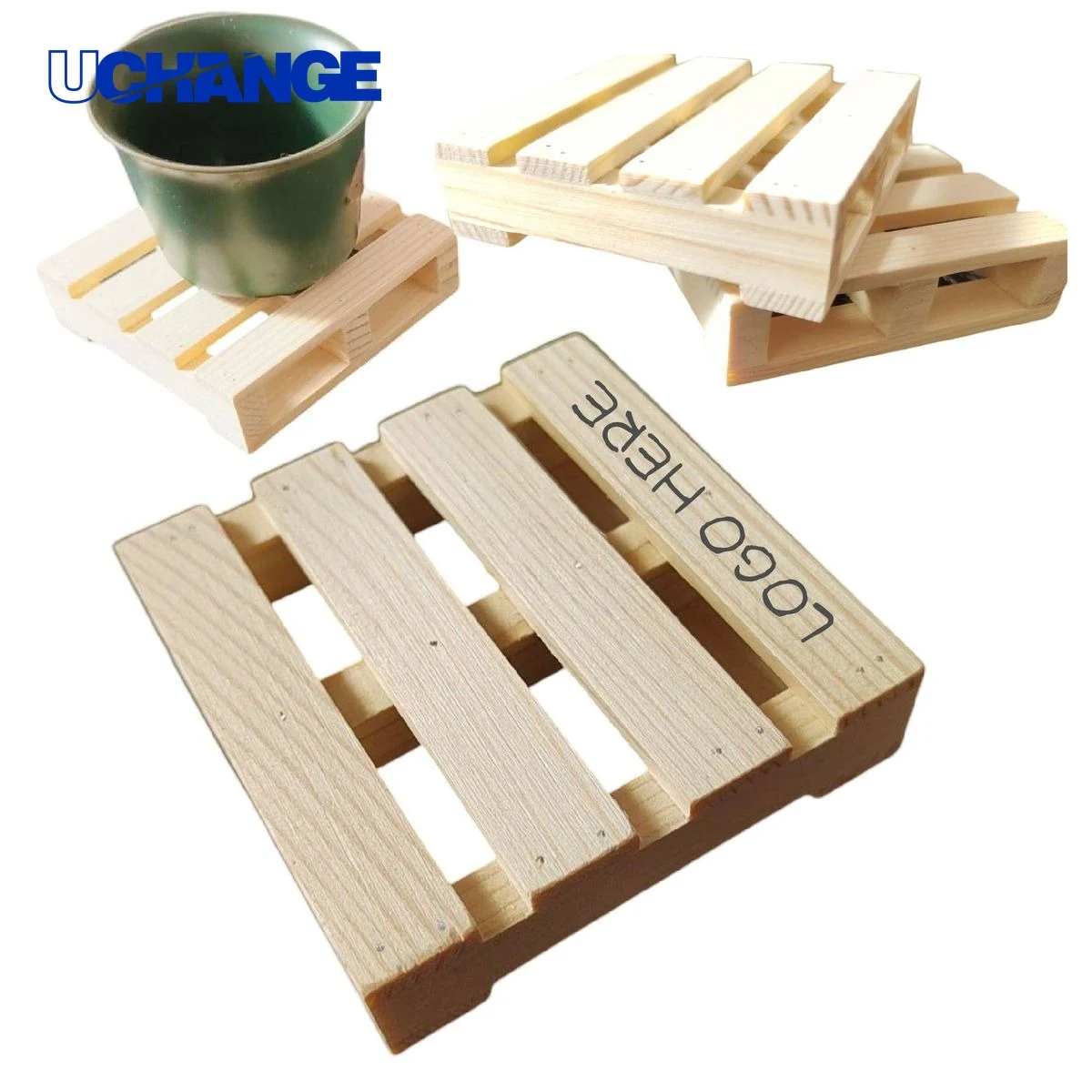 Pallet Coaster Mat for Drinks 1