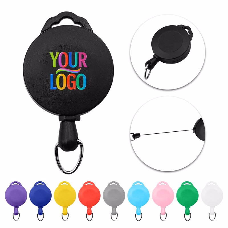 Retractable ABS Badge Reel For Office