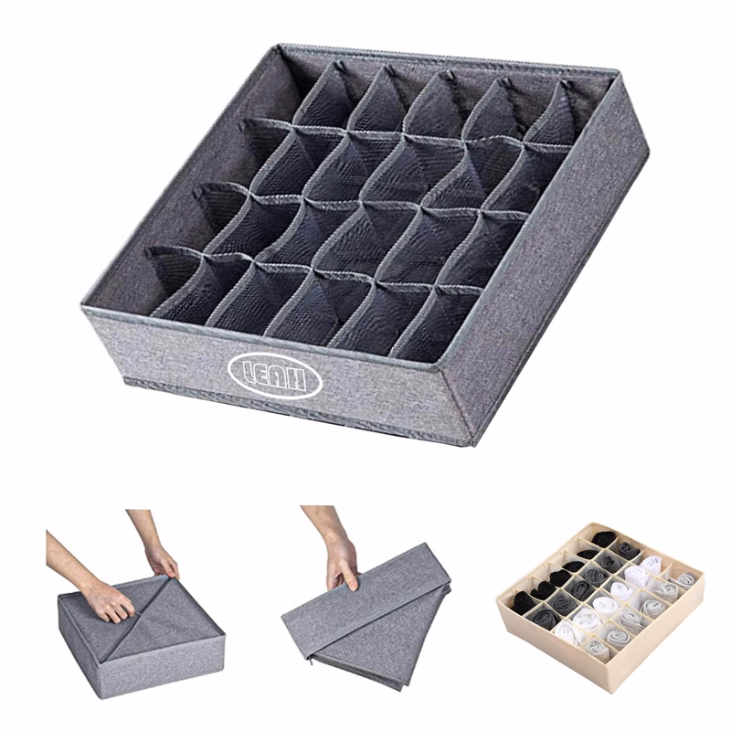 Foldable Underwear Sock Organizer Dividers