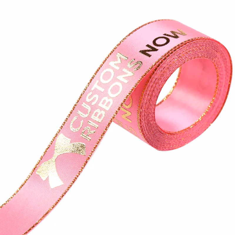 Metallic Edge Satin Ribbon