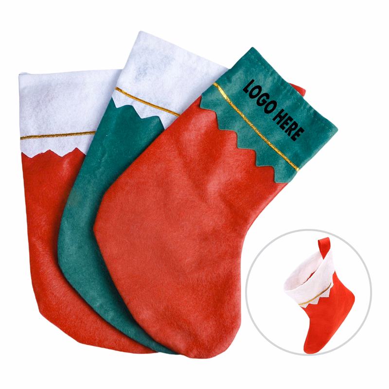 Felt Holiday Christmas Stocking