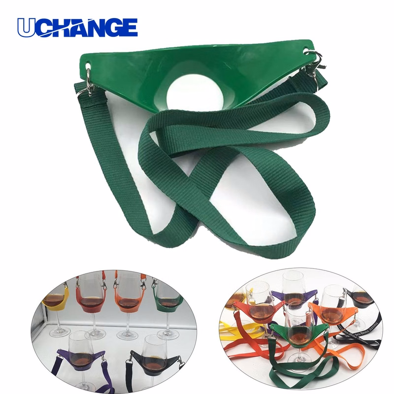 Wine Glass Holder Yoke Style Lanyard