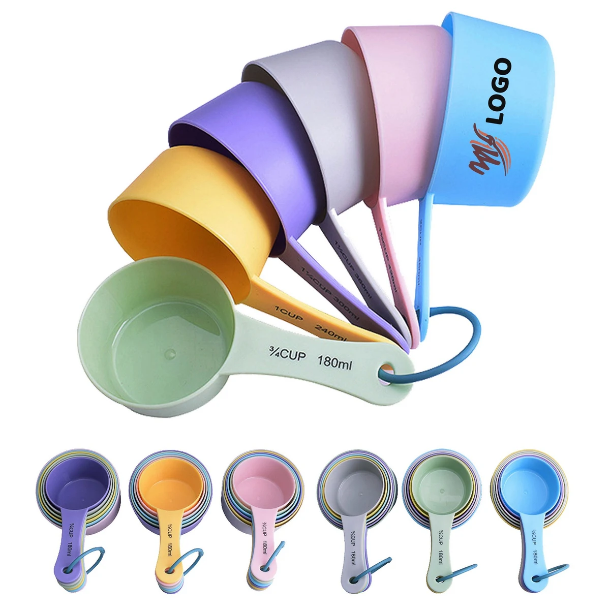 Plastic Measuring Spoons Kits 1