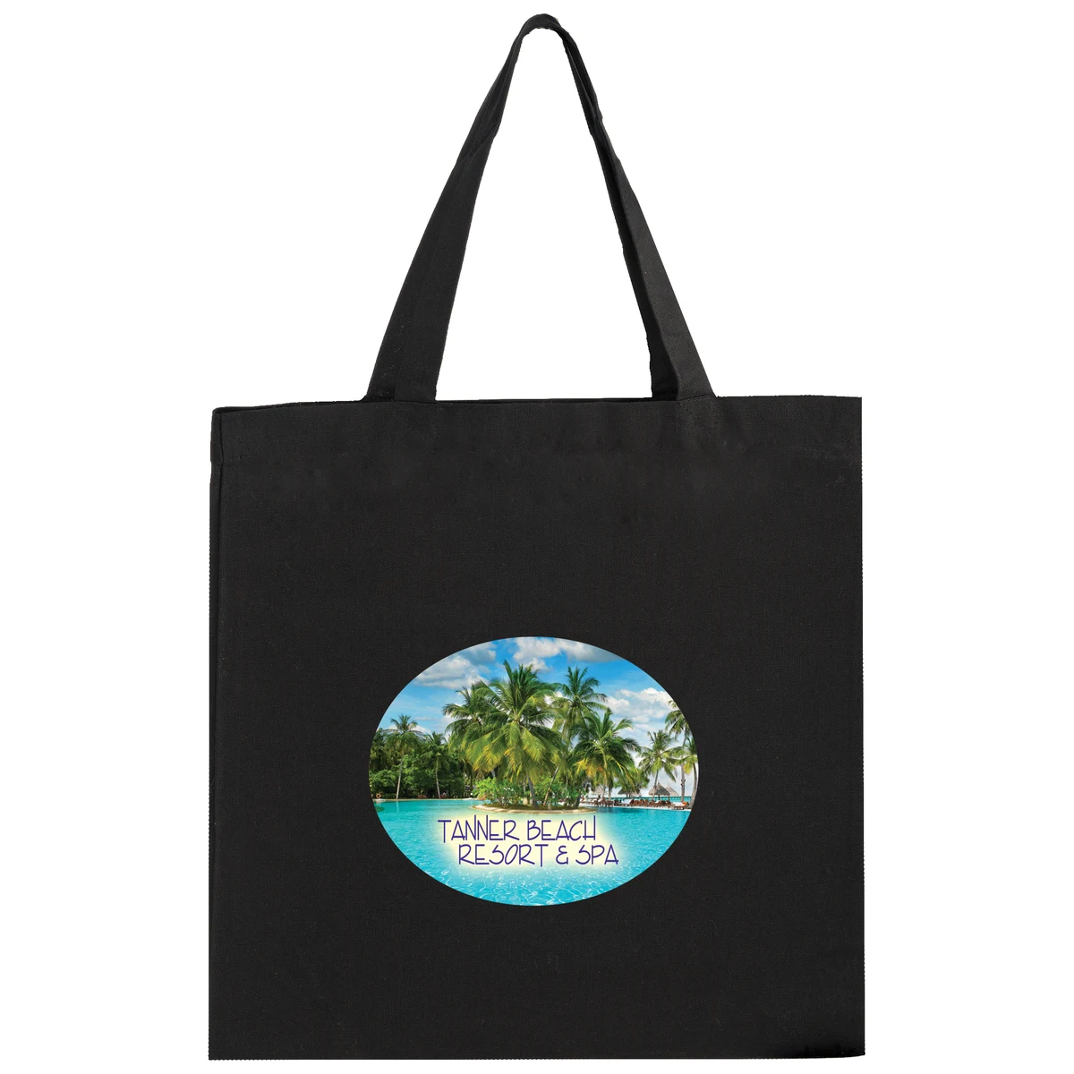 Color Cotton Canvas Tote Bag, custom tote bag with logo imprint 1