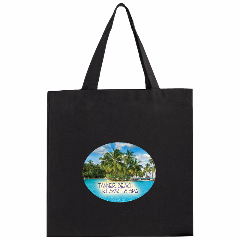 Color Cotton Canvas Tote Bag