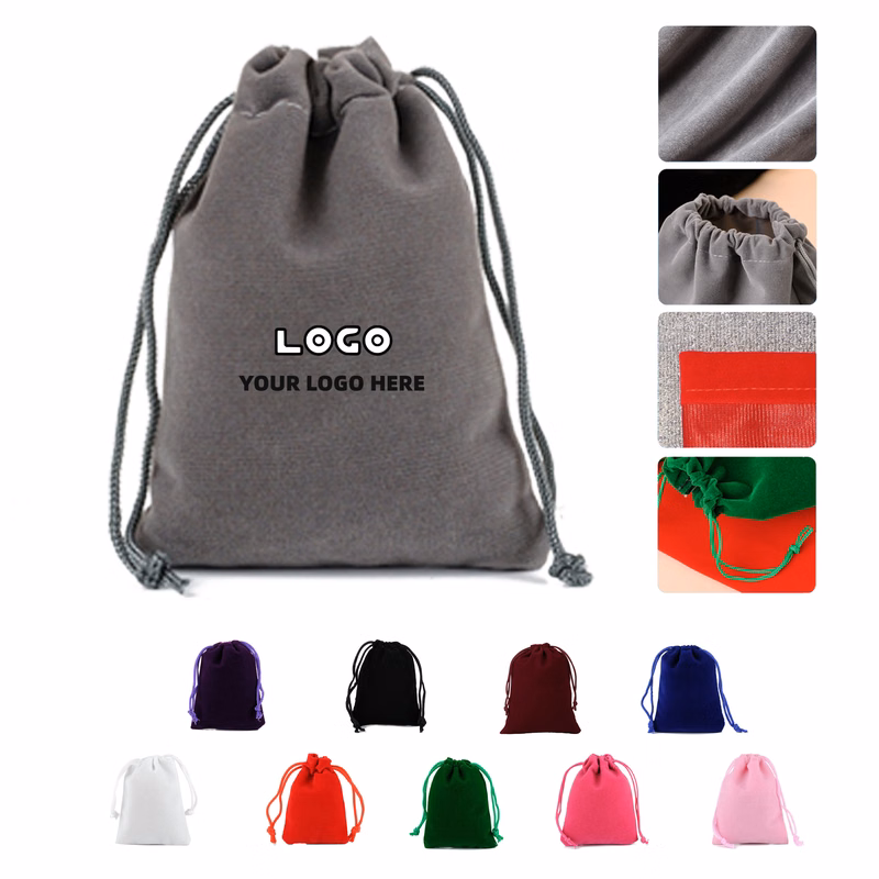 Velvet Jewelry Drawstring Gift Bag