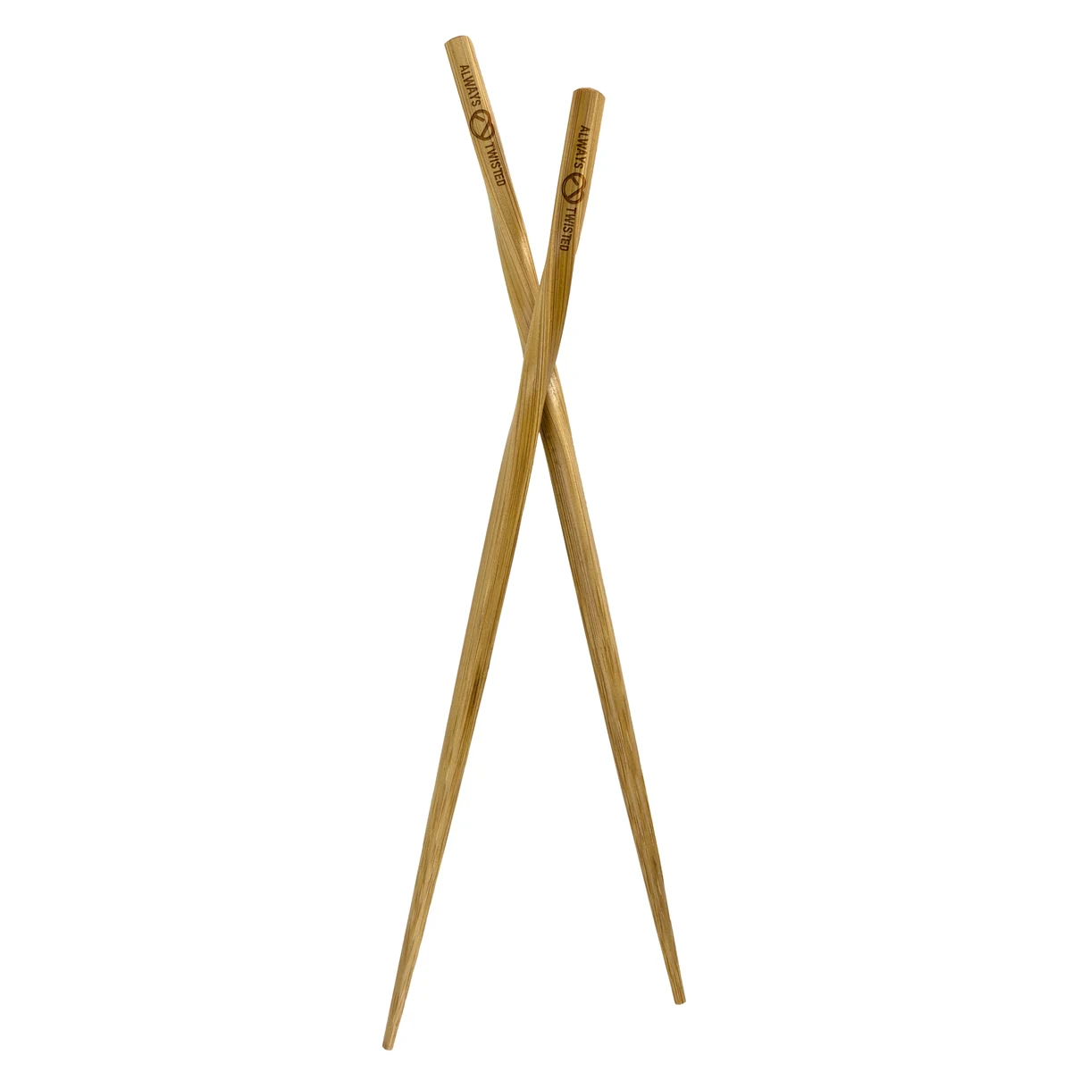 Reusable Bamboo Twist Chopsticks (Pair) 1