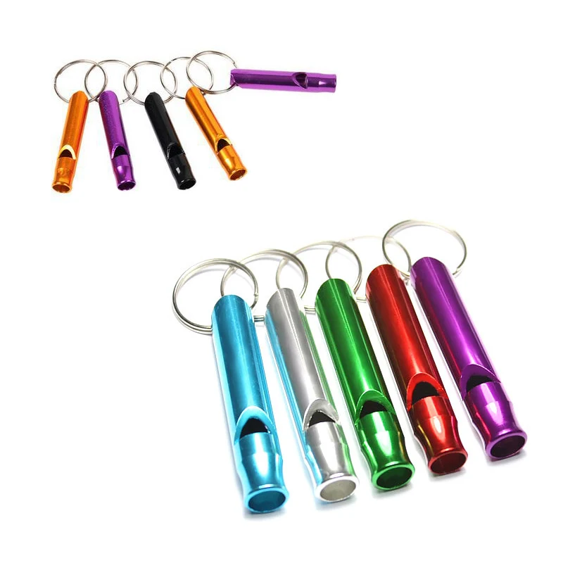 Aluminium Metal Emergency Survival Whistle Fire Survival Whistle 1
