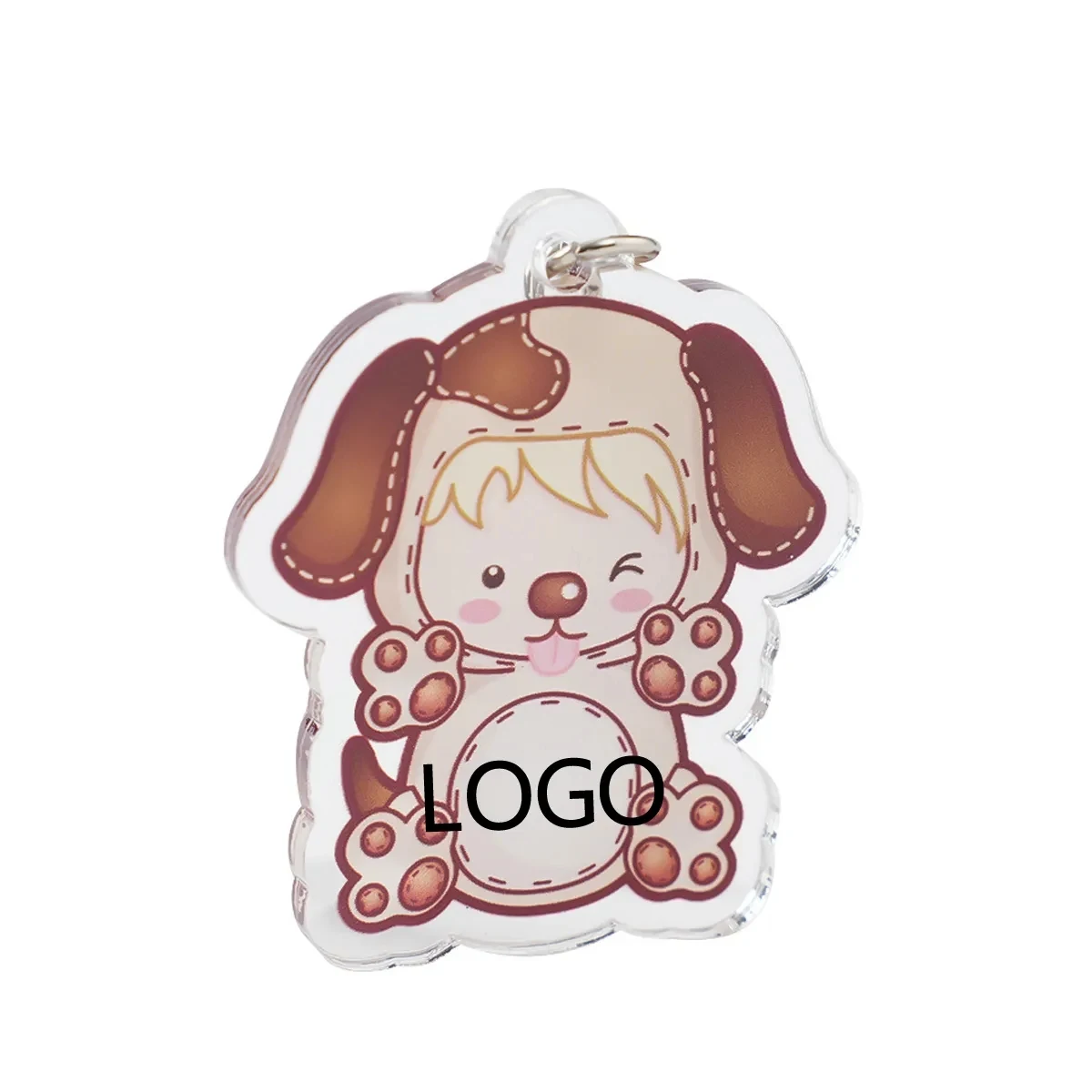 Acrylic Plastic Cartoon Keychain 1