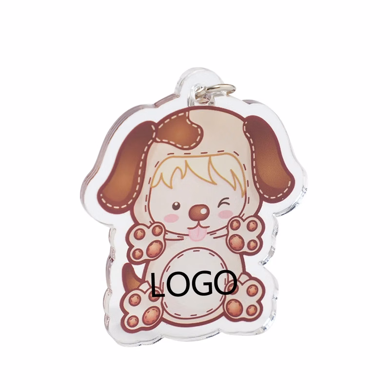 Acrylic Plastic Cartoon Keychain