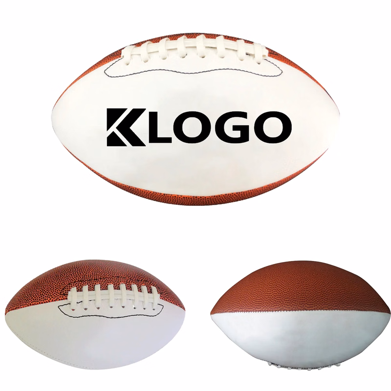 Size 9 Custom PU Leather Football