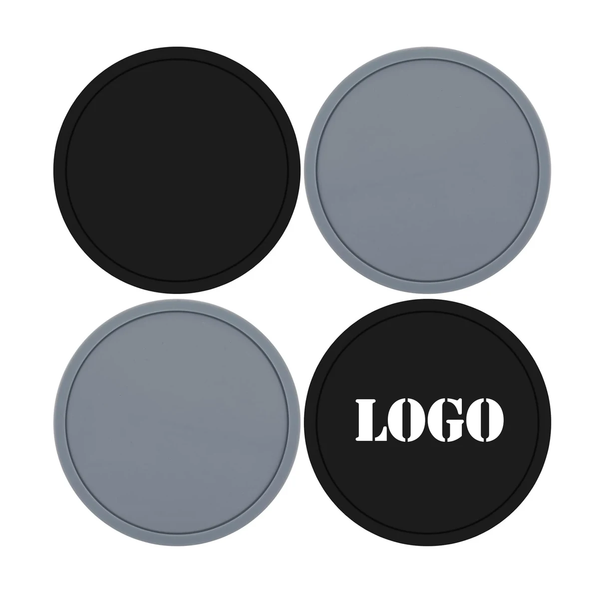 Full Color Silicone Drink Coaster 1