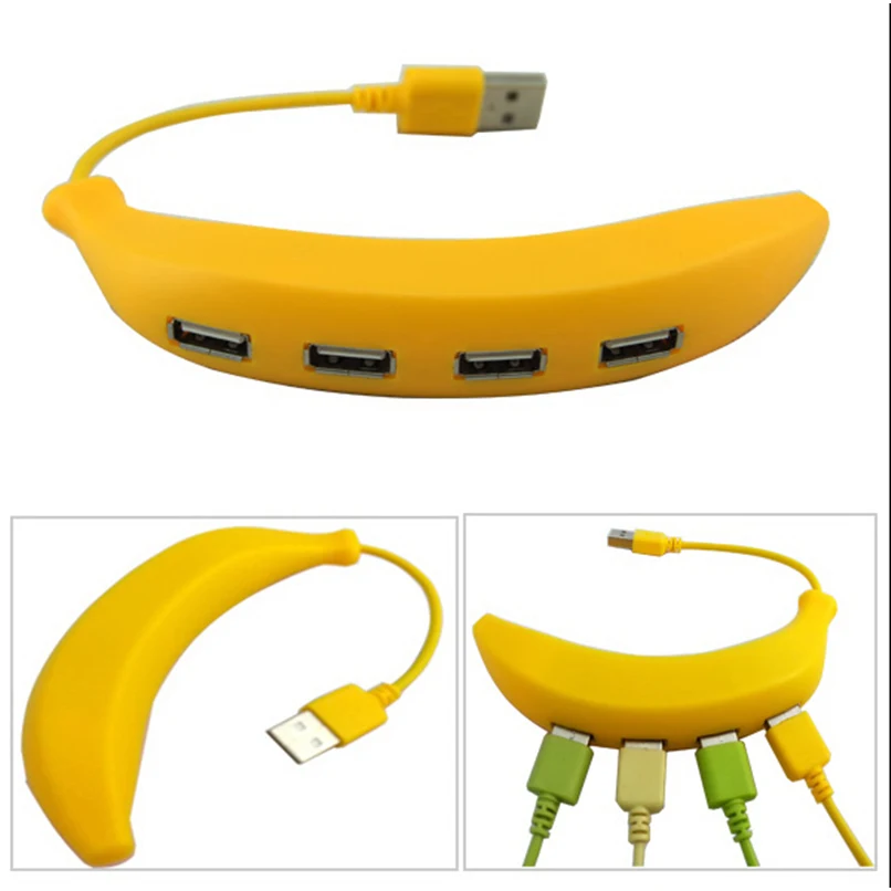 Banana Shape HUB USB 1