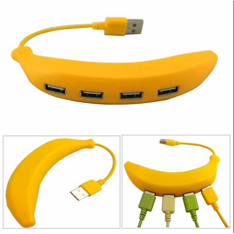 Banana Shape HUB USB