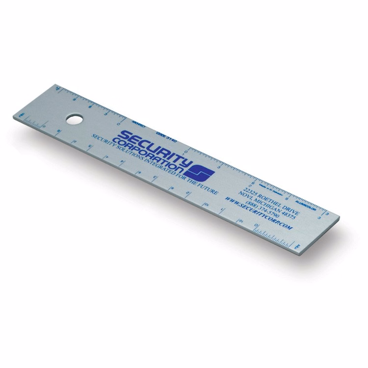 6" Architect Straight Edge Scale/Ruler - Aluminum