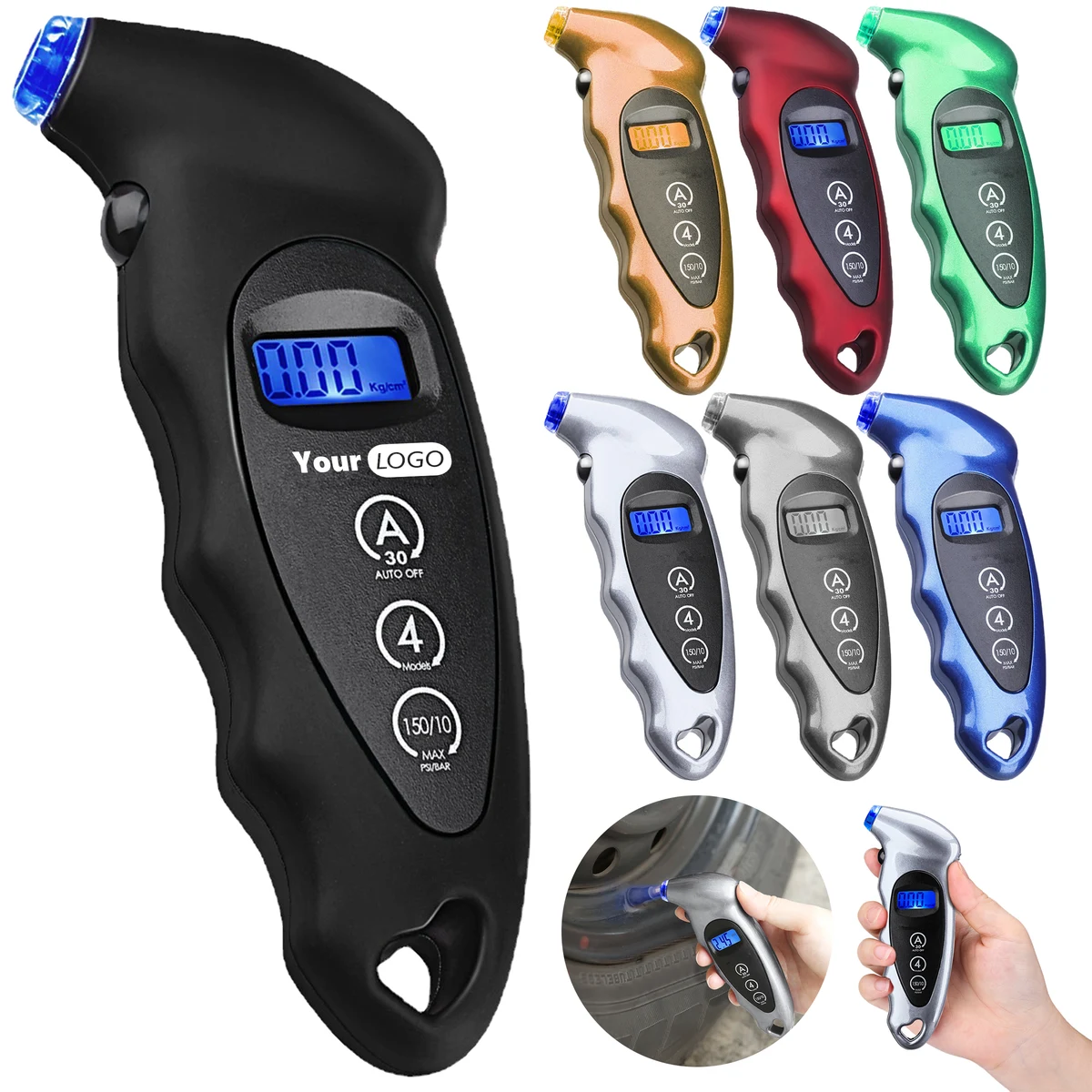 Abs Digital Tire Pressure Gauge 1