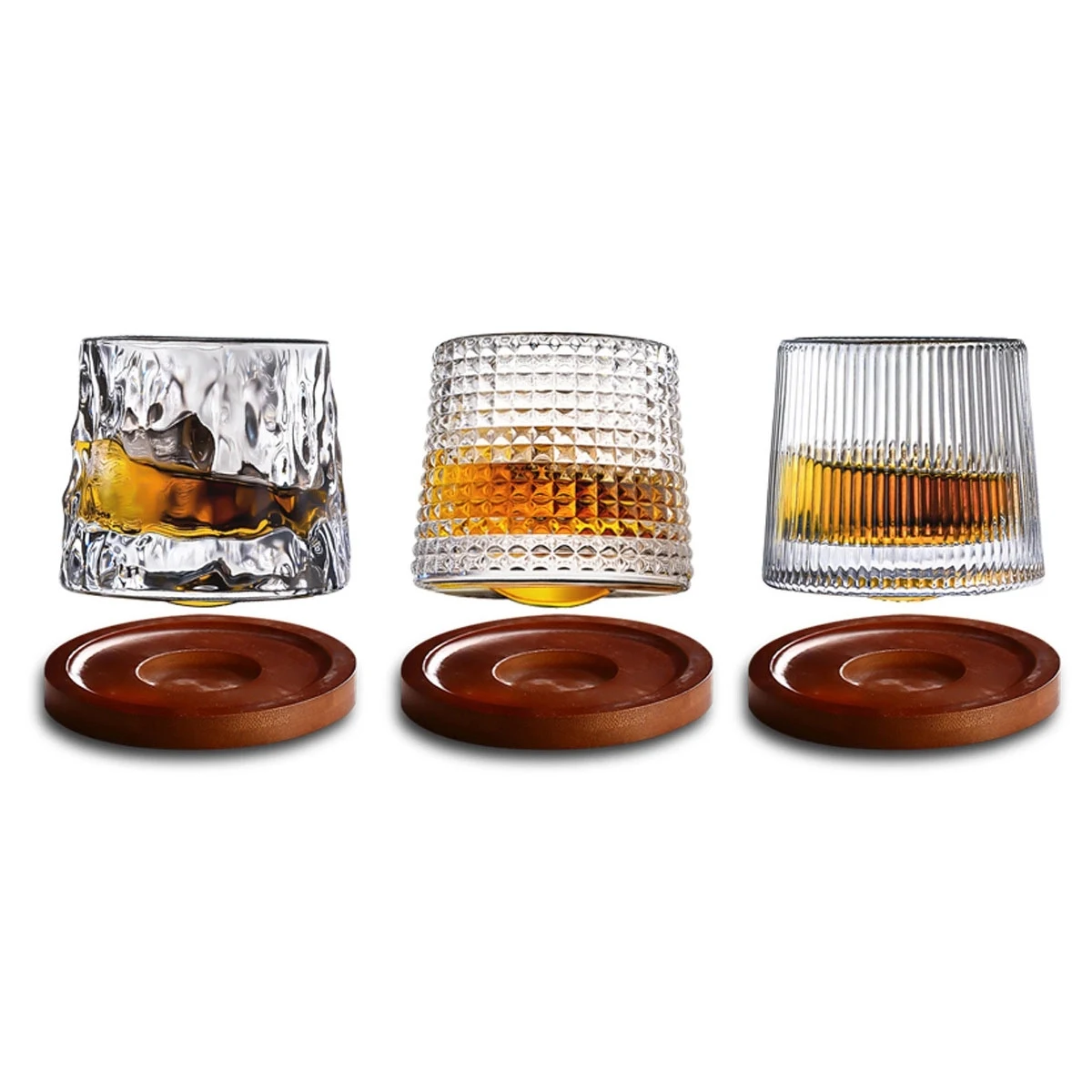 Crystal Whiskey Glasses 5OZ 1