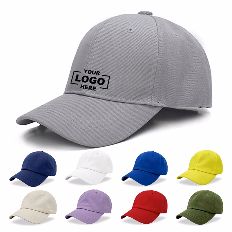 Unisex Solid Color Baseball Cap