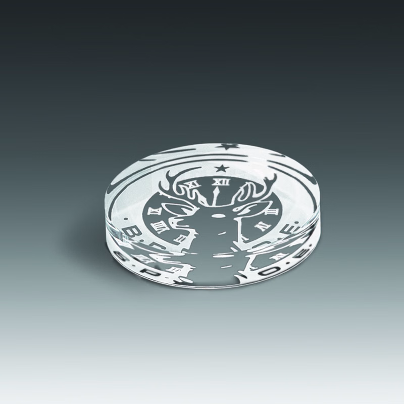 3" Circle Paperweight