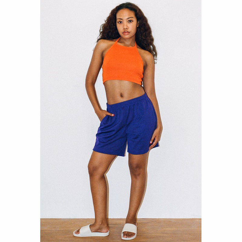 BABY RIB HALTER TOP