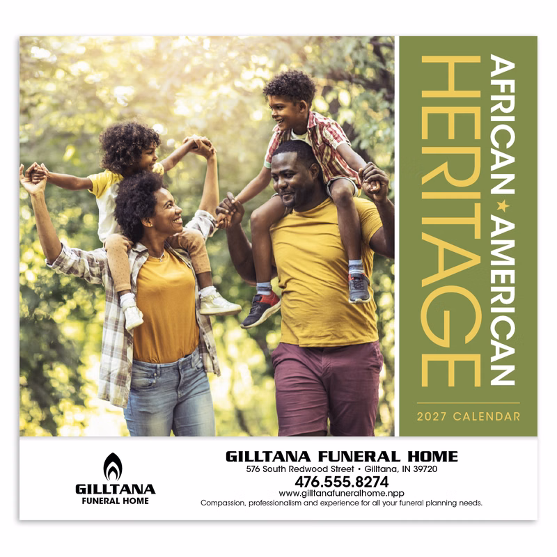 Triumph® Calendars African-American Heritage: Family Calendar