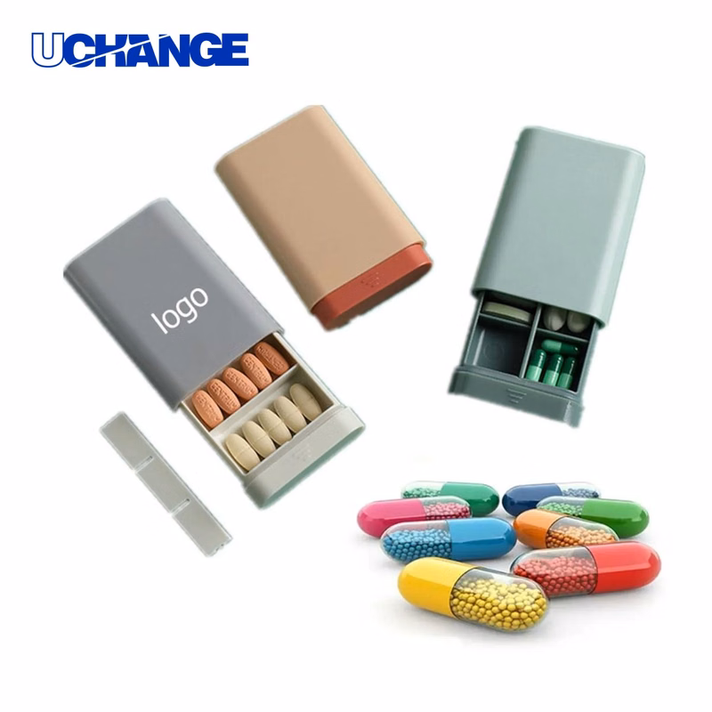 Health Moisture-Proof Travel Pill Case for Vitamins Organizer