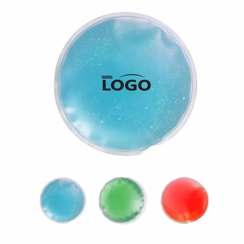 Round PVC Reusable Gel Cold Pack