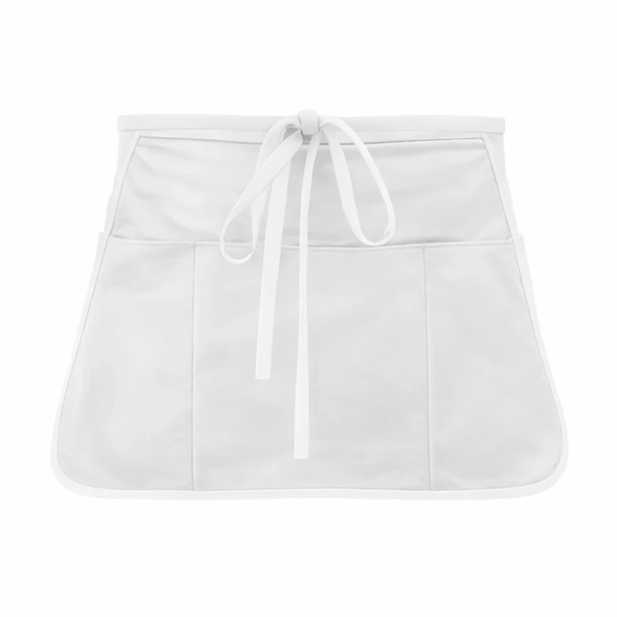 Poly Canvas Sublimation Waist Apron w/ 3 Compartments - 24"W 1