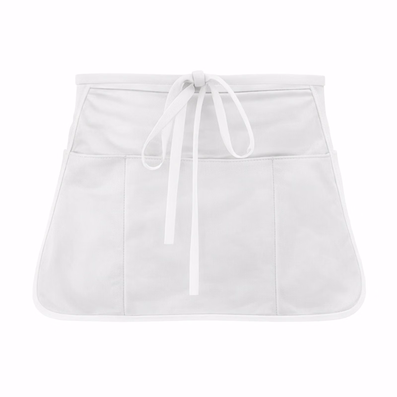 Poly Canvas Sublimation Waist Apron w/ 3 Compartments - 24"W