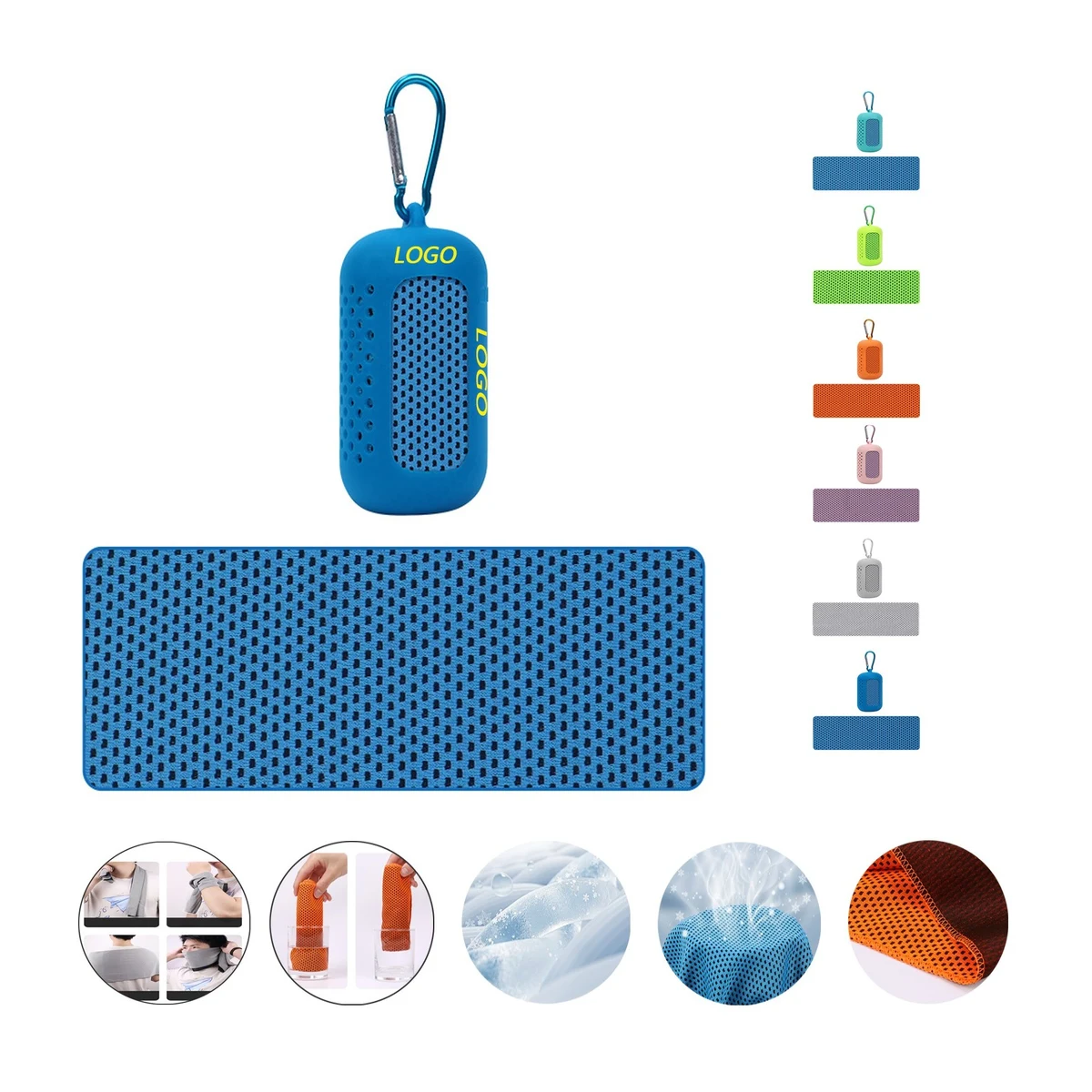 Fitness Sweat Absorption Ice Cooling Quick Drying Towels 1