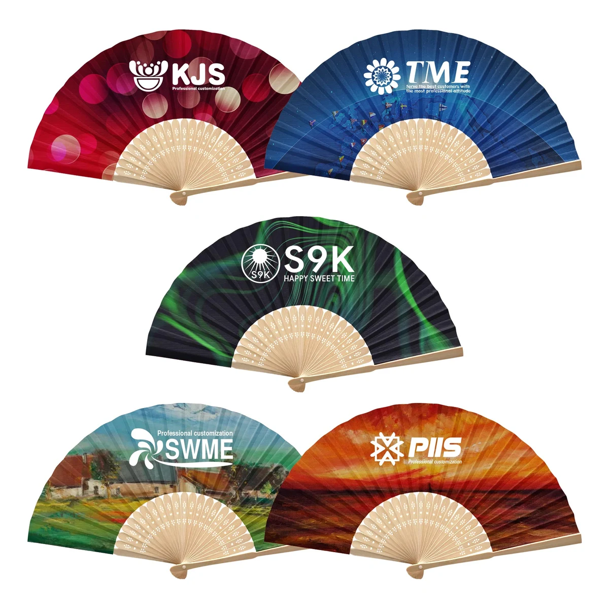 Foldable Bamboo Hand Fan 1
