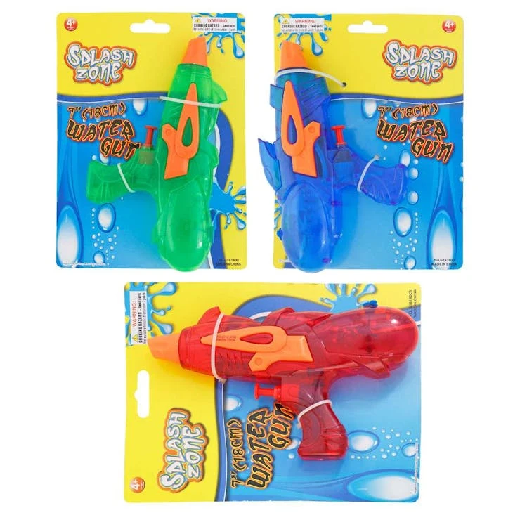 Water Shooter 7" - Assorted Colors 1