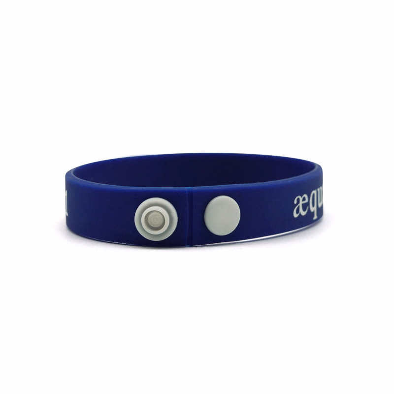 3D Embossed Silicone Wristband