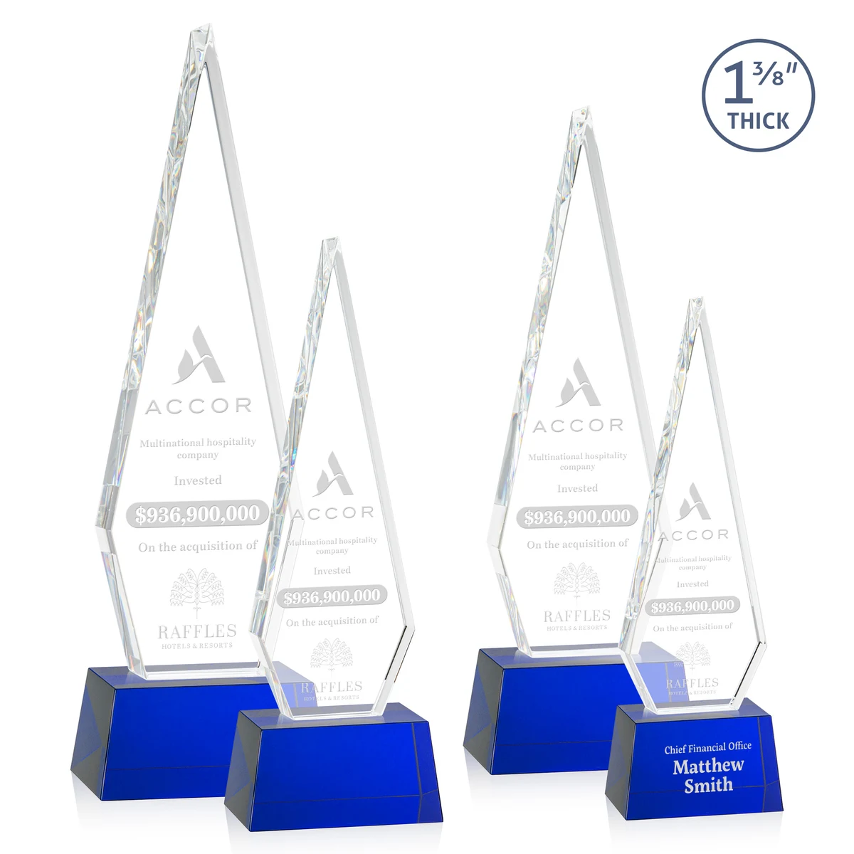 Springfield Award on Robson Base - Blue 1