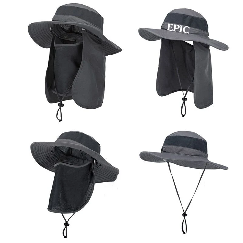 Sun Protection Face Cover Summer Outdoor Sun Neck Flap Hat 1