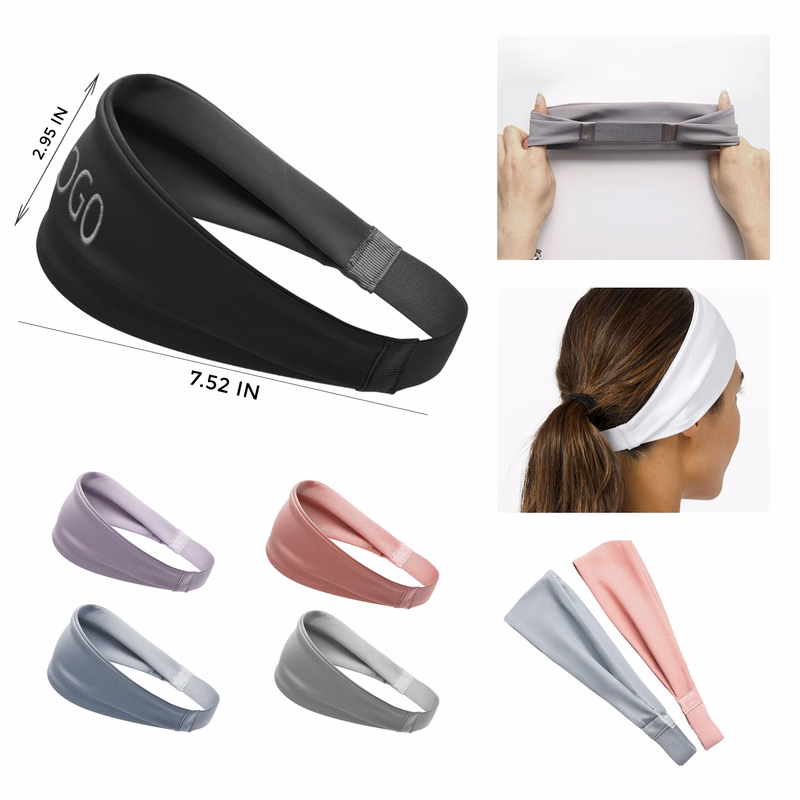 MOQ 10 PCS Stretchable Sports Headband