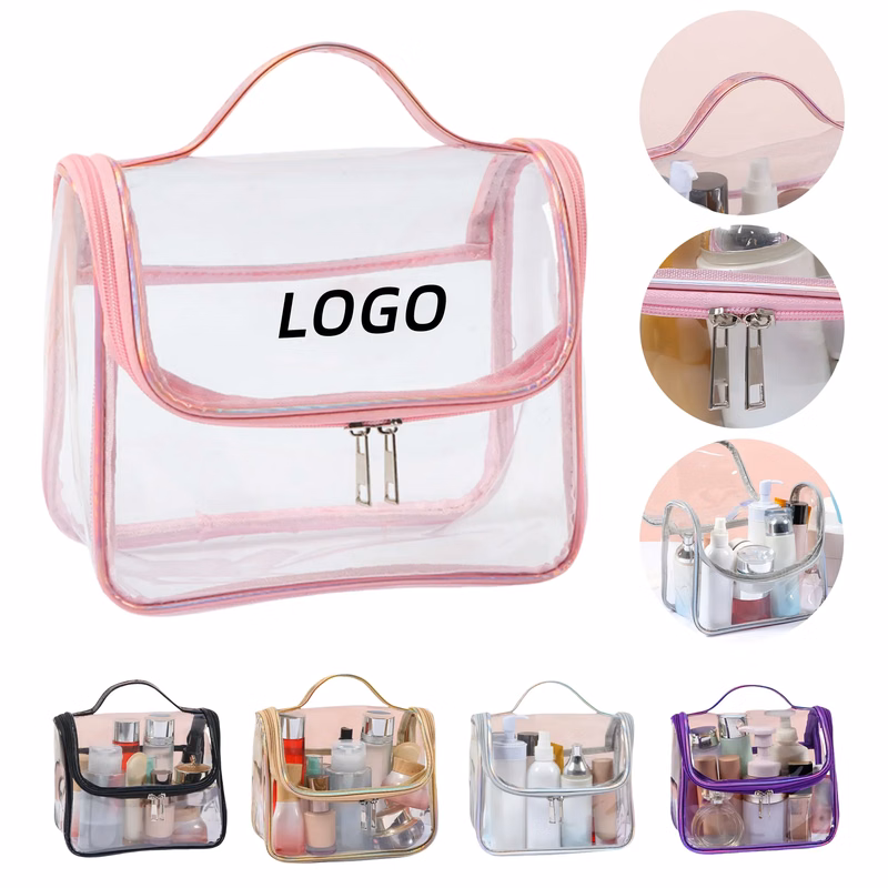 PVC Transparent Portable Cosmetic Bag