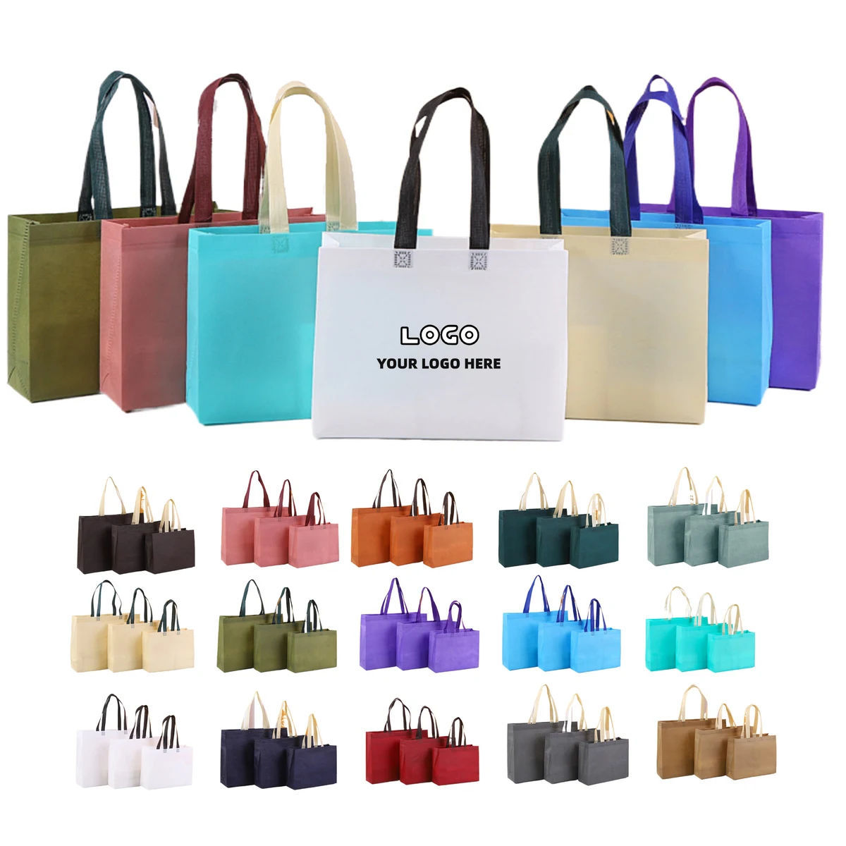 Reusable Non-Woven Shopping Tote 1