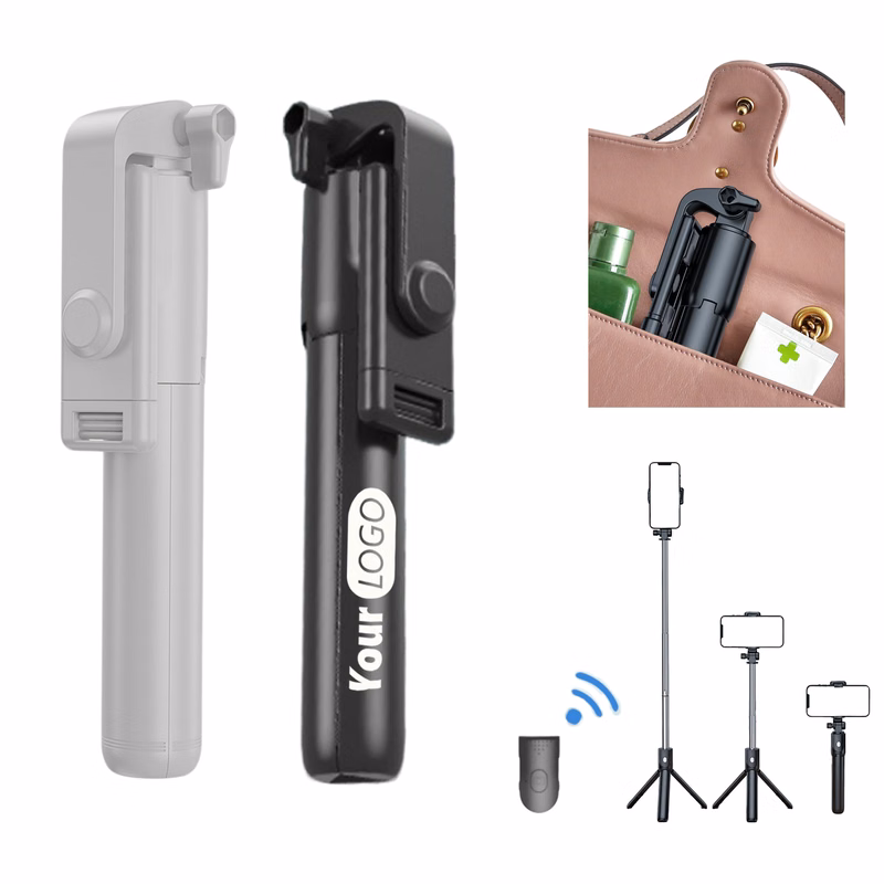 Smartphone Tripod Stand with Remote-Controlled Selfie Stick