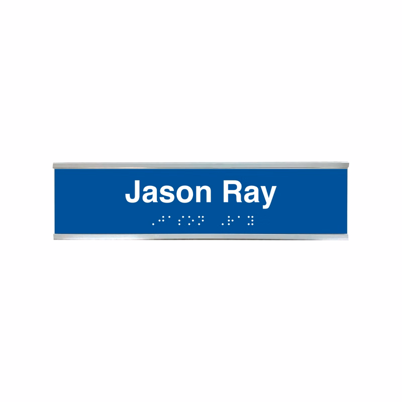 Architectural Sign with Aluminum Stand Offs